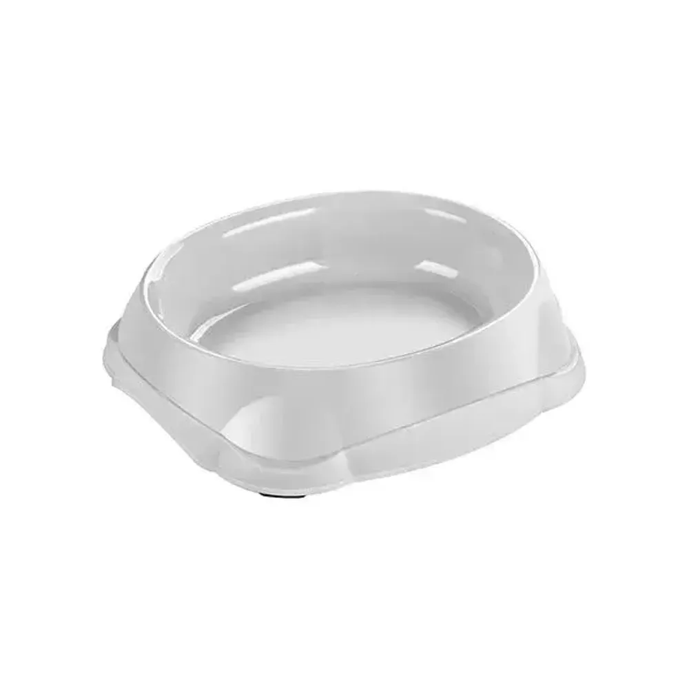 Миска для животных 250 мл. св-серый Миска для животных 250 мл. св-серый