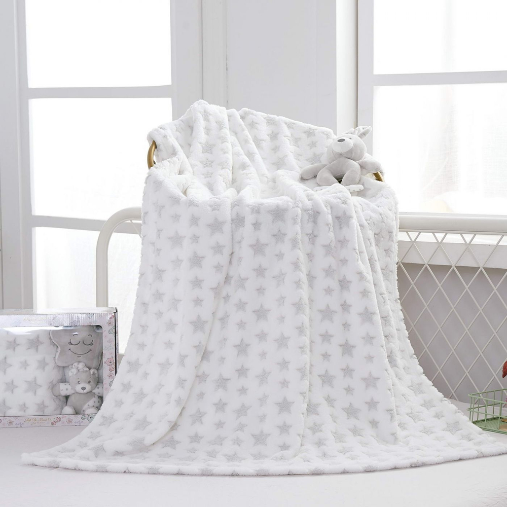 Плед детский с игрушкой Sofi De MarkO №3 серый