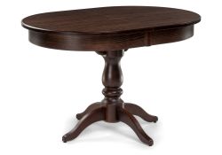 Стол Сайрус 120(160)х84х76 орех темный