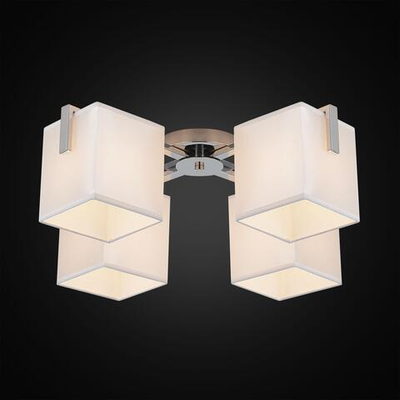 Citilux Стенли CL465141 Люстра с белыми абажурами