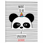 Дневник 1-11 класс 40 л., на скобе, ПИФАГОР, обложка картон, "Panda", 106336