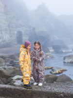 Комбинезон мембранный демисезонный Mjölk Floral Dark, утеплитель 150гр/м2