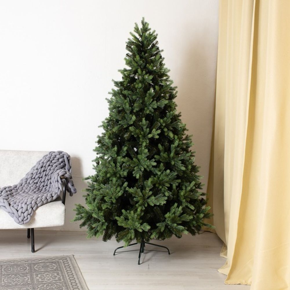 Елка с гирляндой «Грацио»й (Литая+пвх) 120 см / 1,2 м