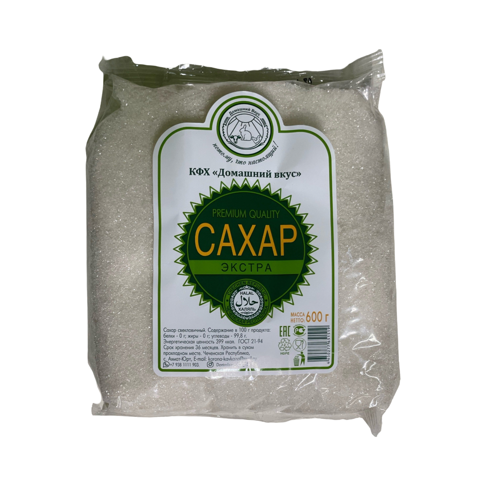 Сахар "Домашний вкус" 600гр
