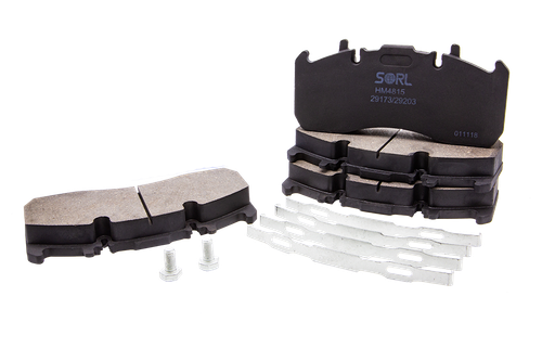 Колодки тормозные дисковые RENAULT, VOLVO (29173, 29203) SORL