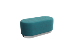 Vermont Пуфик PV-3 Teddy 663/Серебро 1000*450*425