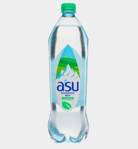 ВОДА A'SU НЕГАЗИРОВАННАЯ МЯТА 1.0Л