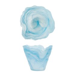 Салатник 800 мл d 16 см h13 см   конус матовое стекло P.L. Proff Cuisine [4]