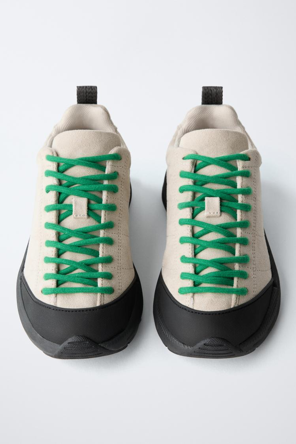 ZARA ТЕХНИЧЕСКИЕ СПОРТИВНЫЕ КРОССОВКИ, ЭКРЮ