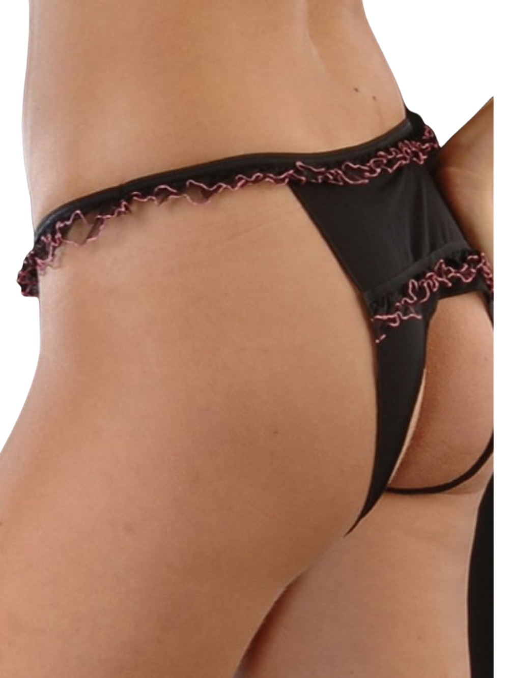 Женские трусы джоки черные LaBlinque LB527