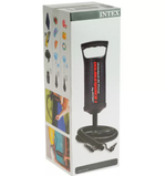 Насос ручной Intex 68615 Double Quick III (48 см) для матраса и бассейна, Большой воздушный механический насос для лодки ПВХ