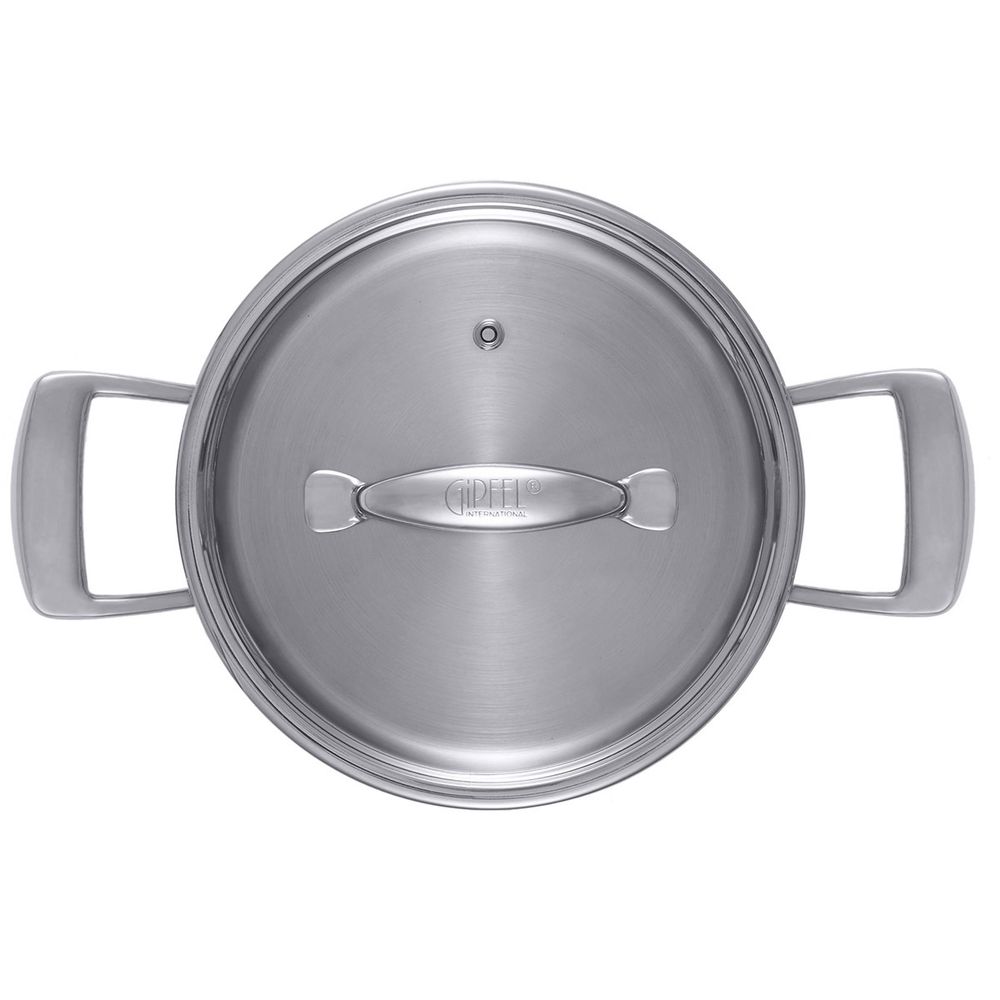 Кастрюля из нержавеющей стали Gipfel Prestige 1233 18 см/2 л