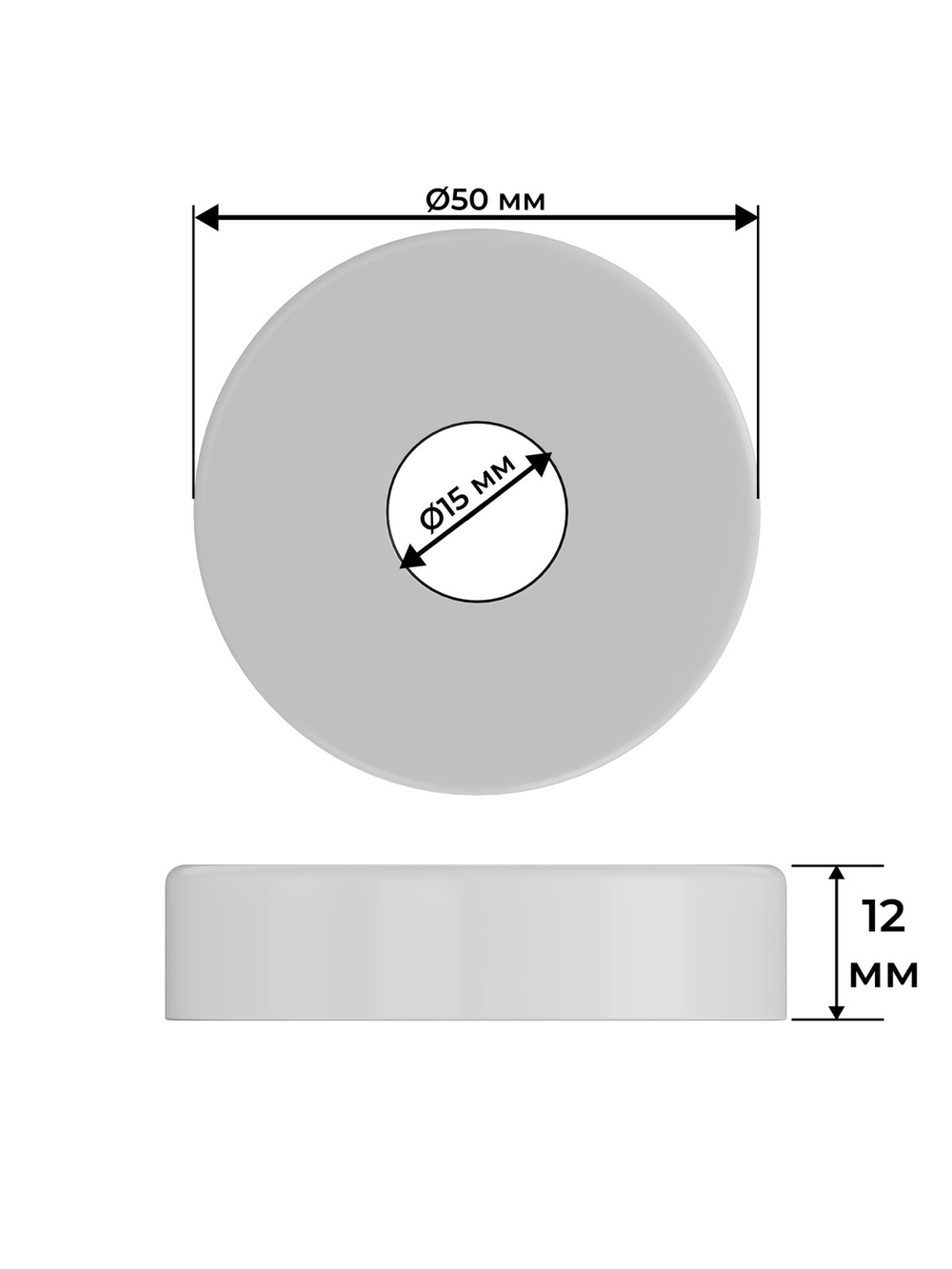 Набор термостатический трехосевой Royal Thermo Design Pro 15мм М30х1,5 (Белый)