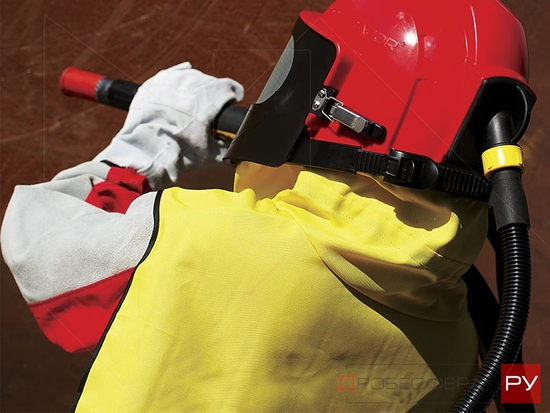 Пелерина без кольца для шлема пескоструйщика Aspect арт. 10130011