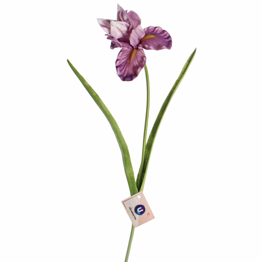 Цветок искусственный «Natur» 60см Ирис сиреневый
