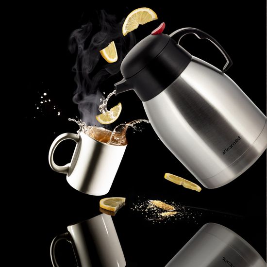 Термос конференция 2500 мл. Kamille KM 2217 из нержавеющей стали