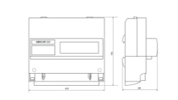 Счетчик Меркурий 231 АТ-01i (IrDA, ИК-порт) 5-60А трехфазный двухтарифный вр. Московское 2025г Инкотекс.