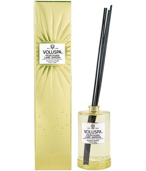 Перуанский садовый лайм, масло в диффузоре, Voluspa