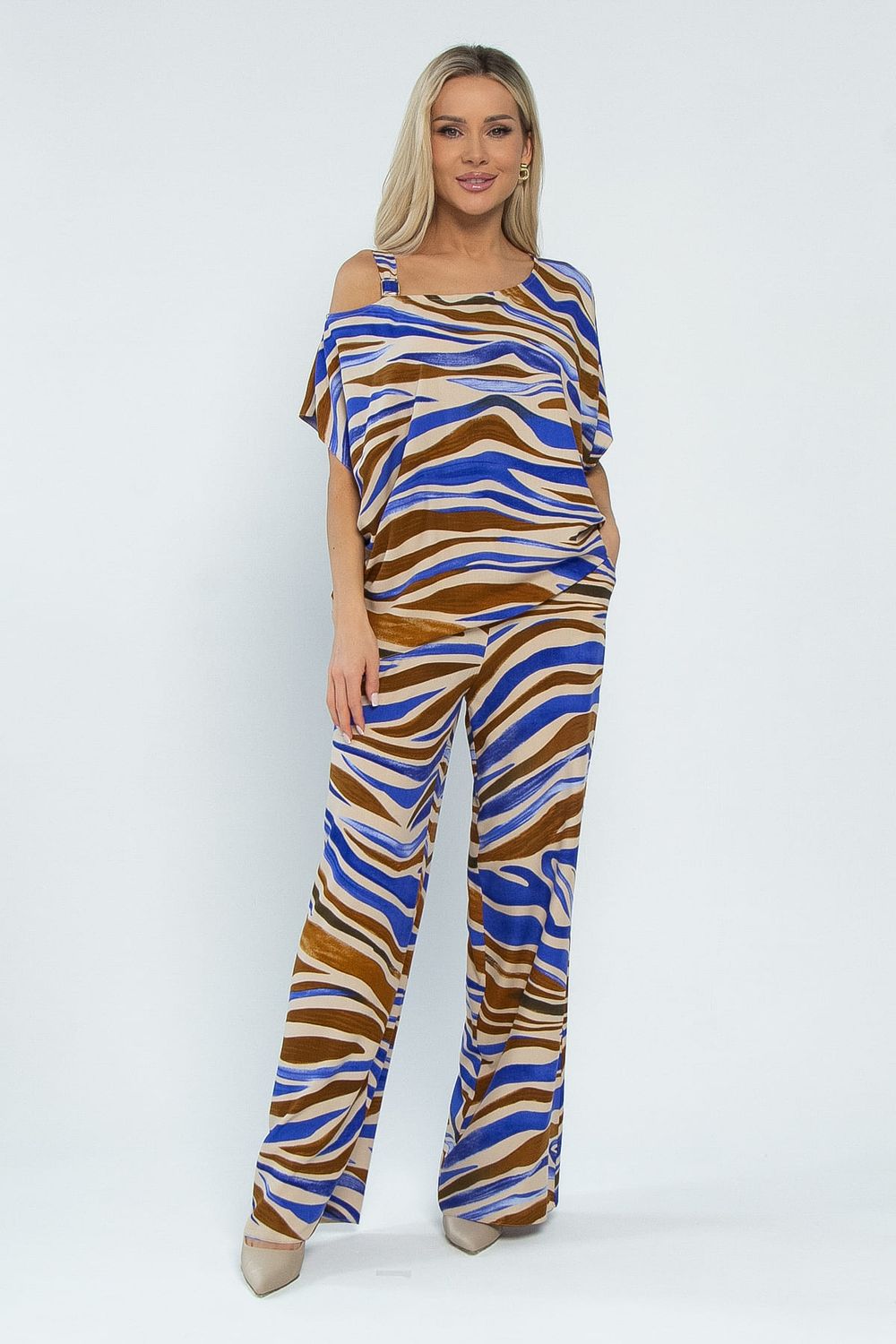 Костюм Асвари (сине-коричневый) К15338-5М LT Collection