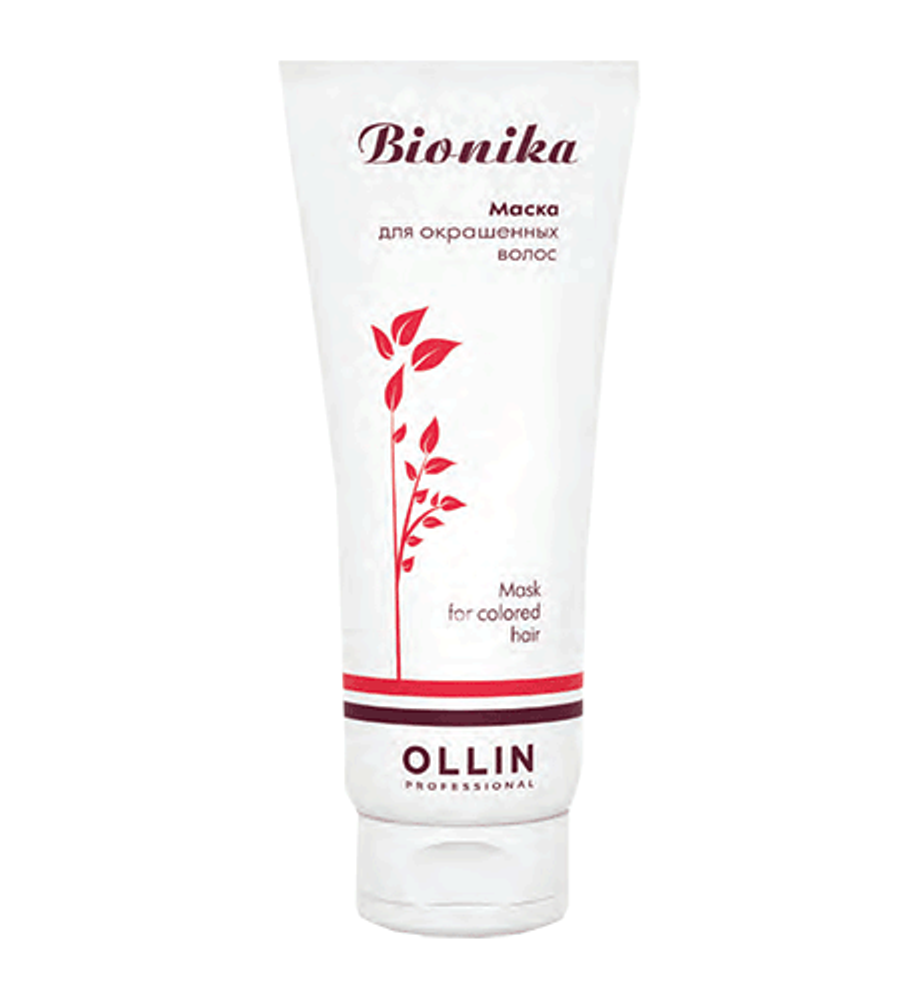 OLLIN BioNika Маска для окрашенных волос 200мл.