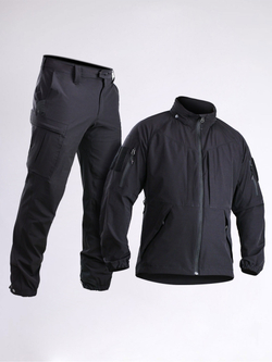 Костюм тактический Барс Туман-L5 ВКПО 3.0 ДМС (Черный) 58/5 (182)