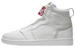 Кроссовки Jordan Air Jordan 1 Retro High Zip White (Женская размерная сетка)
