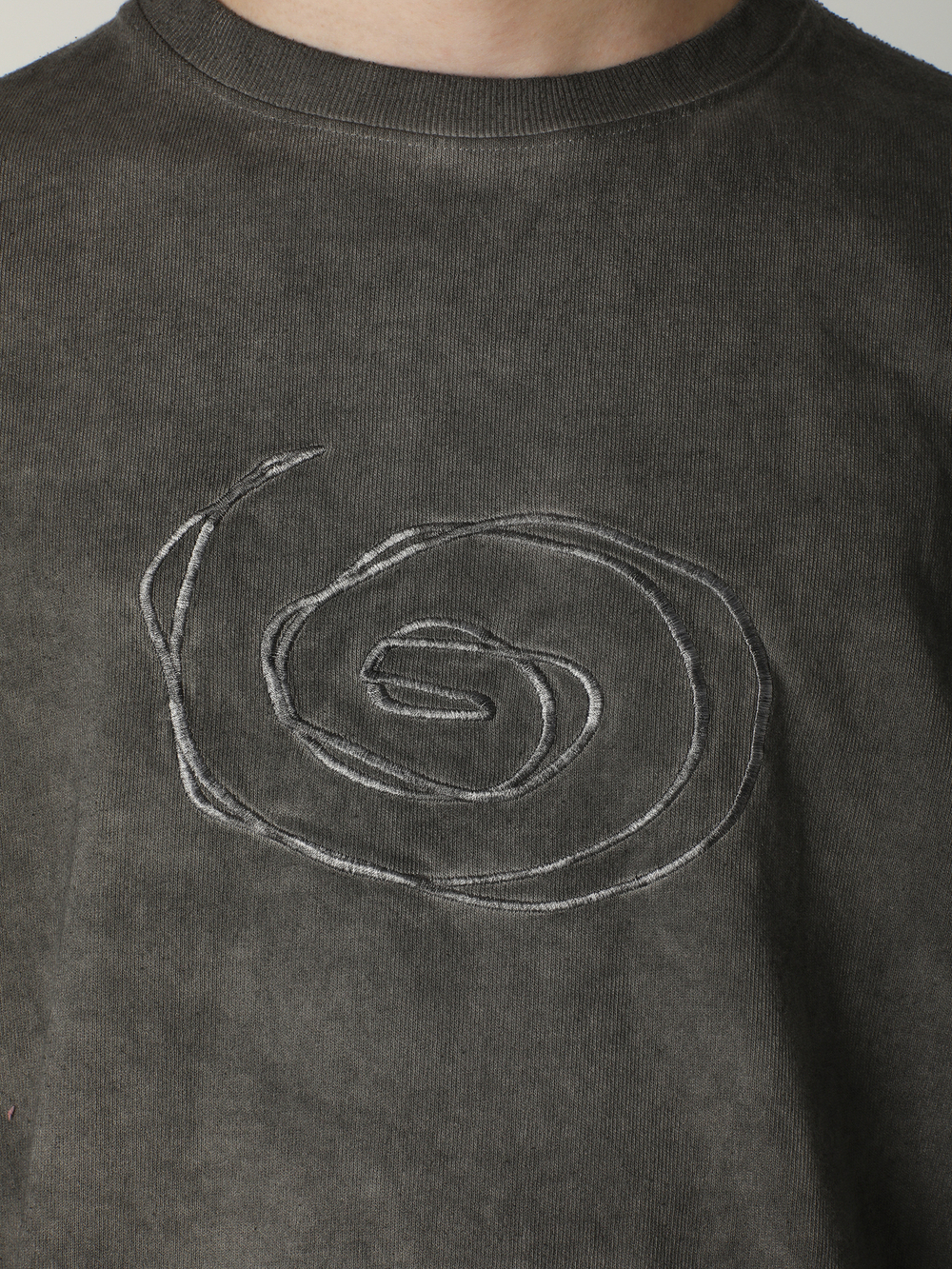 Мужской Лонгслив Overdyed Spiral