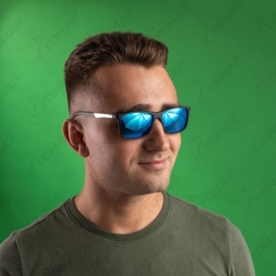 Очки поляризационные в жест.чехле (N-OP-PF2017-B) Nisus