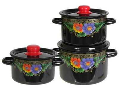 Набор кастрюль "Вологда"