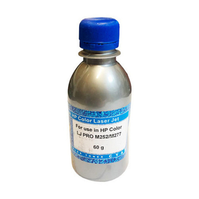 Тонер для HP Color LJ M252/M277 (60гр, голубой, Polyester, TMC040 IMEX) Silver ATM