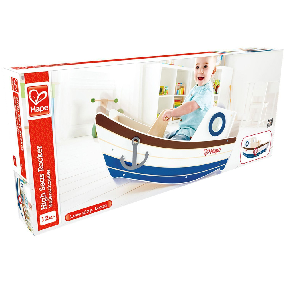 Качалка Лодка Открытое море E0102_HP