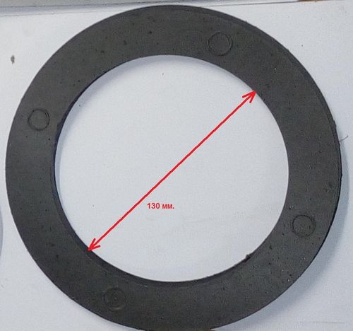 Прокладка редуктора GW42А (большая 130 мм внутр)/Gasket