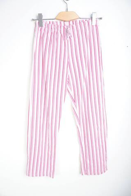 Брюки в яркую полоску, визуально на 11/12 лет