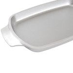 Гусятница литая, 5.5 л, алюминий, с крышкой, литые ручки, Kukmara, г55