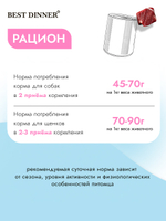 Best Dinner Эксклюзив Vet Profi для собак - Консервы  Exclusive Gastro Intestinal Телятина с потрошками 340 г