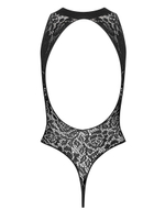 Соблазнительное боди с имитацией шнуровки (Размер: XL-XXL) (Цвет: черный)