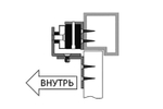 ST-EL180BZ Крепление Z-образное для замков ST-EL180ML и ST-EL180MLD Smartec