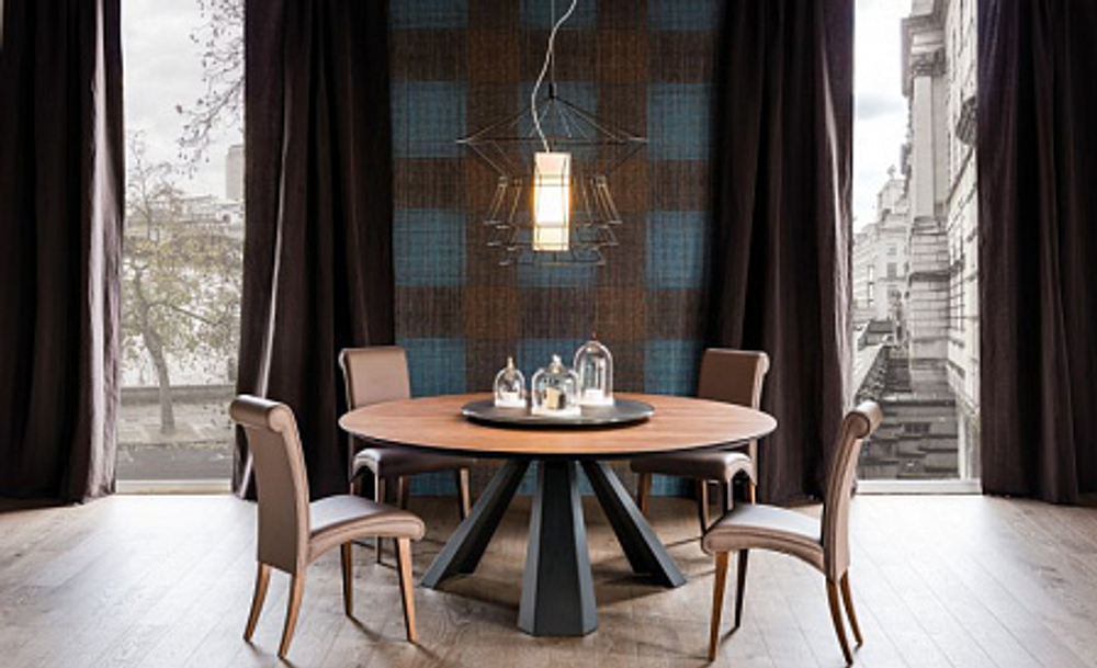 Стол обеденный Eliot Wood Round B7802