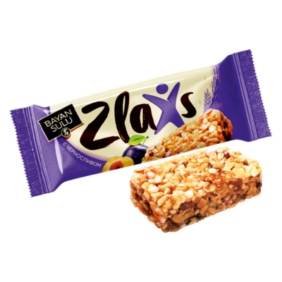 ШТУЧКА БАЯН СУЛУ БАТ ZLAXS ЧЕРНОСЛИВ  0,32 ГР*18 ШТ