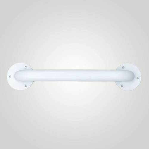 Поручень прямой 450 мм нерж. сталь NOFER 15054.45.W белый