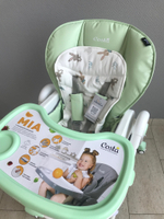 Стул детский для кормления COSTA Mia (ЗЕЛЕНЫЙ/green MI-01)