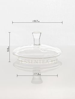 Крышка стеклянная для чайника 1200 мл (размер L ) серии "Венши"