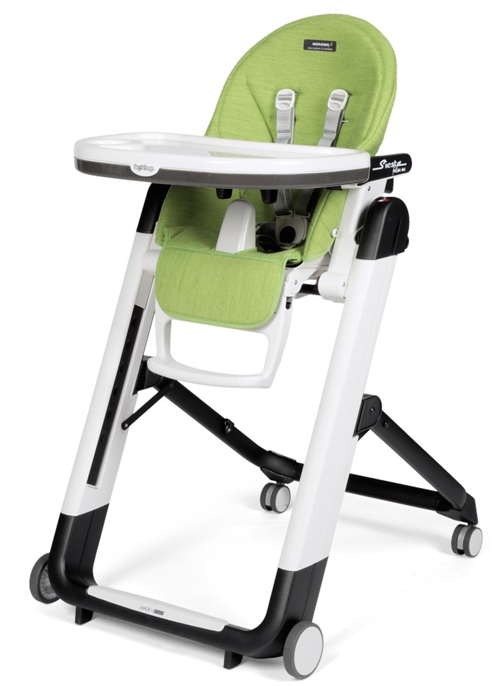 Стульчик для кормления Peg Perego Siesta Follow Me Wonder Green