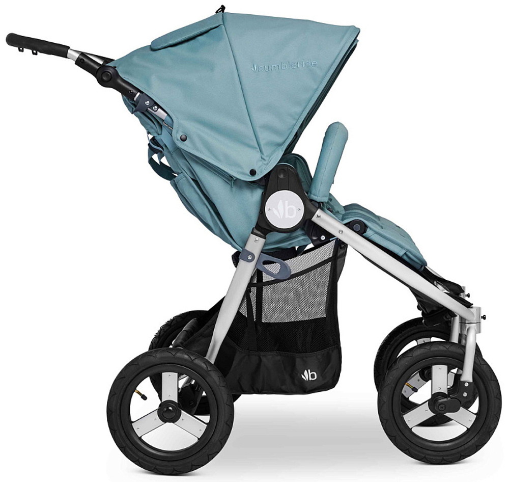 Прогулочная коляска для двойни Bumbleride Indie Twin Sea Glass