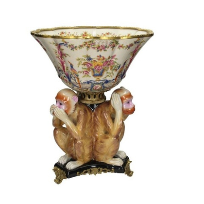 Чаша Обезьяны 42 см [Арт. XET-3774]