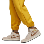 Баскетбольные женские штаны Jordan Flight Fleece Pants Yellow