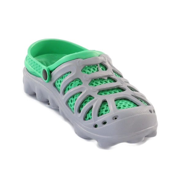 Сабо EVA Shoes Комби Стэп Открытый М1436 (серо-зеленый)