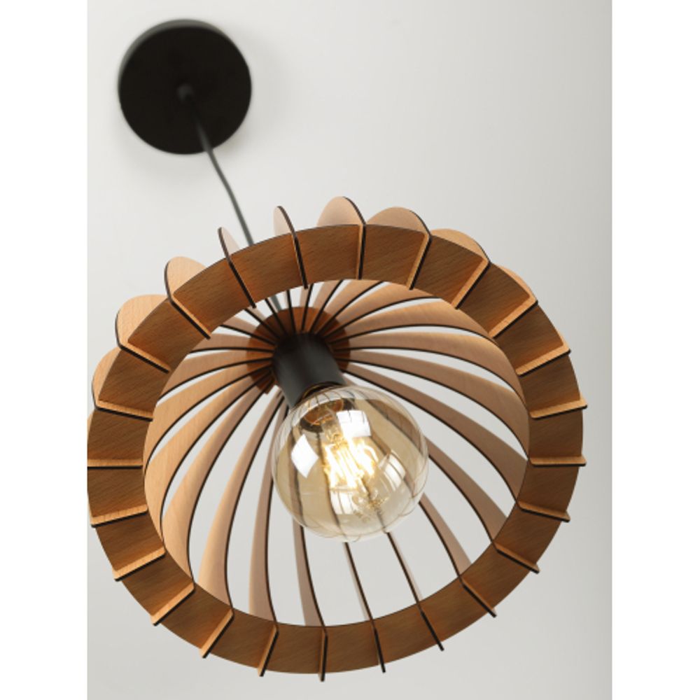 Светильник подвесной (подвес) Rivoli Ivy 5111-201 1хЕ27 60 Вт лофт-кантри | Rivoli