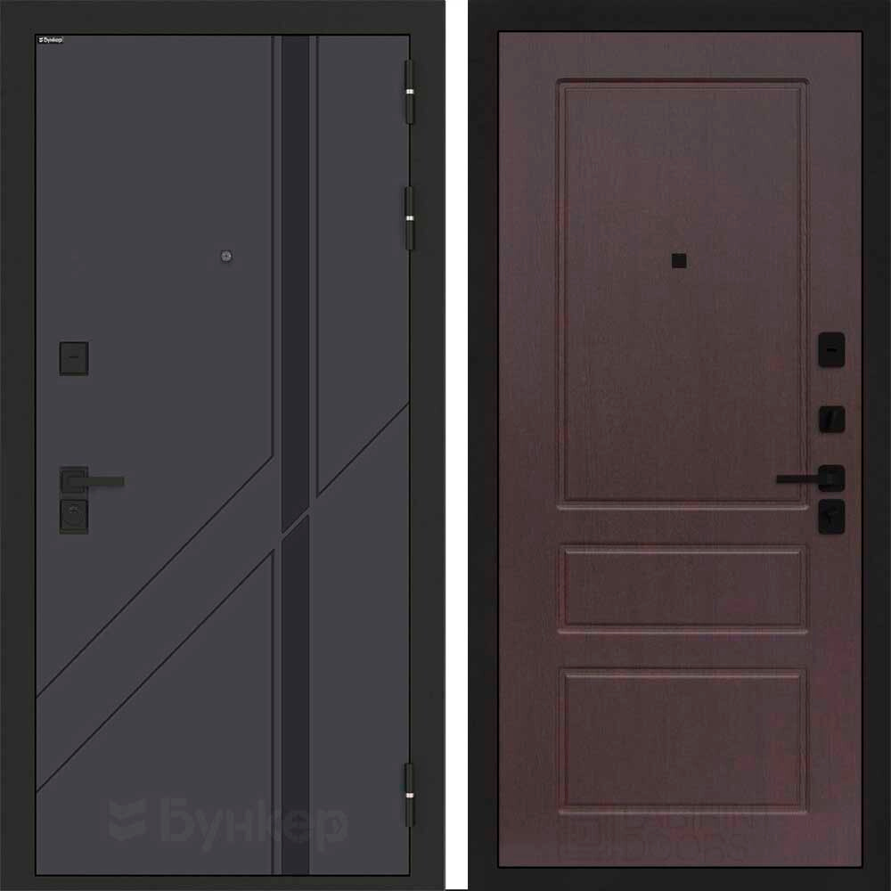 Входная дверь Бункер BN-12 - 03 Орех премиум