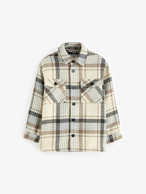 Рубашка для мальчика Next 585-255, Бежевый, Коричневый